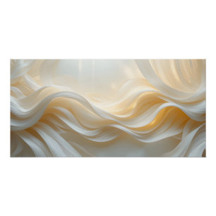 Ethereal Drapery in Papier Poster