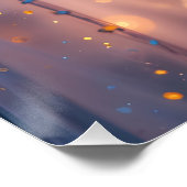 Ethereal Dream Portrait Poster (Ecke)