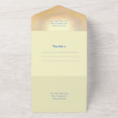 Ethereal & Dreamy Wolken Alle in einer Hochzeit ei All In One Einladung (Außenbereich)