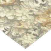 Ethereal Drift - Gothic Large Pattern Tischdecke (Schrägansicht)