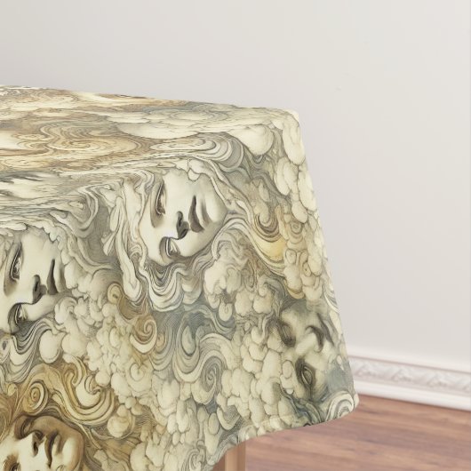 Ethereal Drift - Gothic Large Pattern Tischdecke (Beispiel)