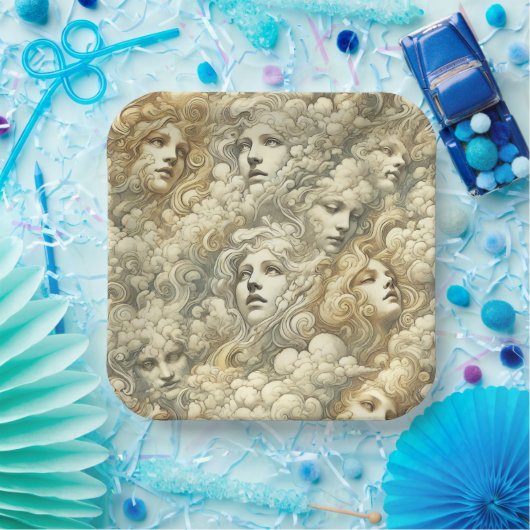 Ethereal Drift – Gothic Victorian Pappteller (Party)