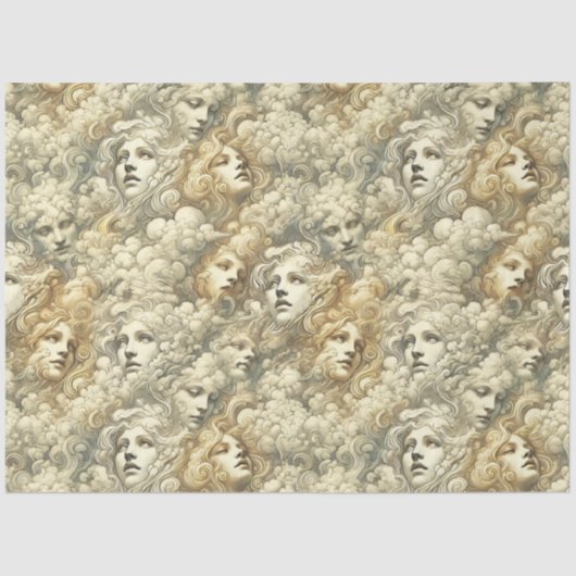 Ethereal Drift – Gothic Victorian Seidenpapier (Vorderseite)