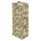 Ethereal Drift - Gothic Viktorianisch Geschenktüte Für Weinflaschen (Rückseite Schrägansicht)