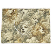 Ethereal Drift - Gothic Viktorianisch Große Geschenktüte (Vorderseite)