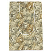 Ethereal Drift - Gothic Viktorianisch Mittlere Geschenktüte (Rückseite)