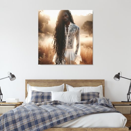 Ethereal Dusk Leinwanddruck (Insitu (Schlafzimmer))