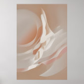 "Ethereal Dynamics" | Abstrakte Schönen Poster (Vorne)