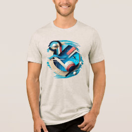 Ethereal Echo - T - Shirt für digitale Kunst