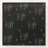 Ethereal Echoes Glasuntersetzer (Vorderseite)