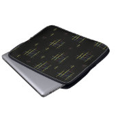 Ethereal Echoes Laptopschutzhülle (Vorne Knopf)