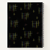 Ethereal Echoes Spiral Notebook Notizblock (Rückseite)