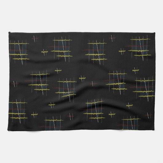 Ethereal Echoes Teetuch Geschirrtuch (Horizontal)