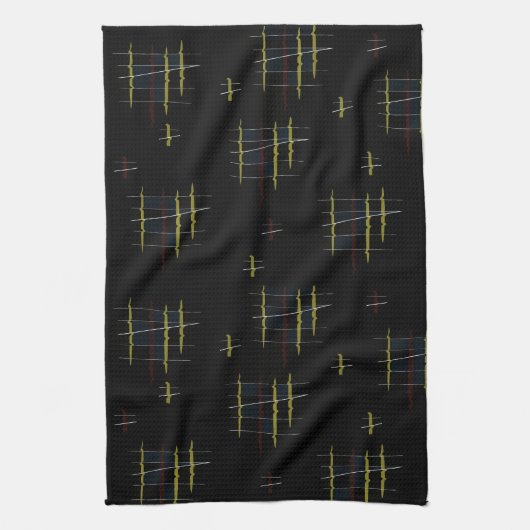 Ethereal Echoes Teetuch Geschirrtuch (Vertikal)