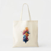 "Ethereal Elegance: Ein lebendiges und anspruchsvo Tragetasche (Vorne)