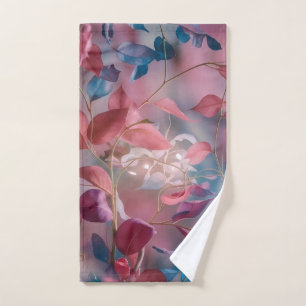"Ethereal Elegance: Ein Tanz bunter Blätter" Handtuch