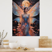 Ethereal Elegance Fairy Poster (Küche)