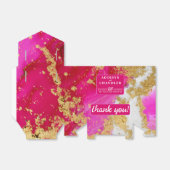 Ethereal Elegance: Heiß rosa geode Inspiriert Hoch Geschenkschachtel (Ungefaltet)