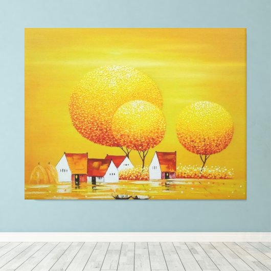 "Ethereal Elegance" Leinwanddruck (Insitu (Holzboden))