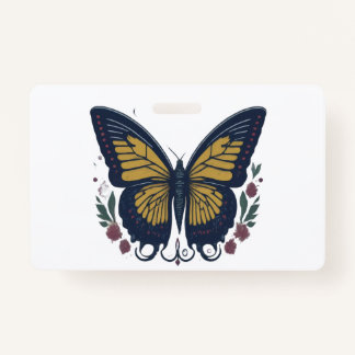 Ethereal Elegance: Romantischer Schmetterling Ausweis