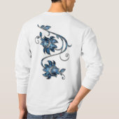 "Ethereal Elegance T - Shirt Design" (Rückseite)