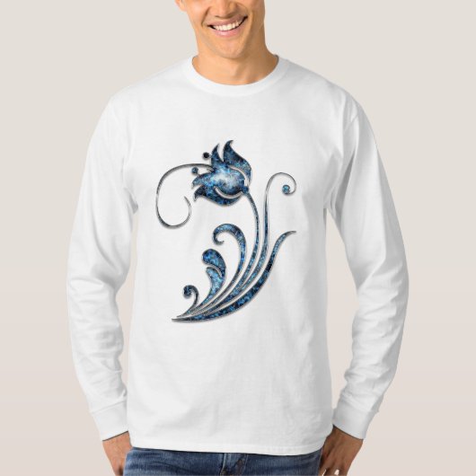 "Ethereal Elegance T - Shirt Design" (Vorderseite)