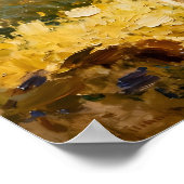 Ethereal Elf Maiden Art Nouveau Style Poster (Ecke)