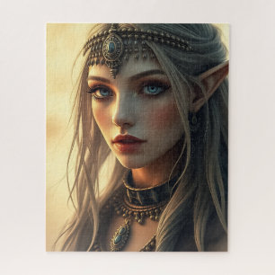 Ethereal Elven Princess Jigsaw Puzzle