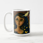Ethereal Enchanic Girl Kaffeetasse (Links)