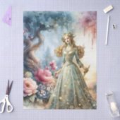 Ethereal Enchanted Heavenly Princess Decoupage Seidenpapier (Basteln)