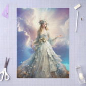 Ethereal Enchanted Heavenly Princess Decoupage Seidenpapier (Basteln)