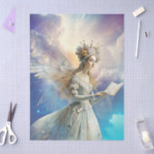 Ethereal Enchanted Heavenly Princess Decoupage Seidenpapier (Basteln)