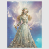 Ethereal Enchanted Heavenly Princess Decoupage Seidenpapier (Vorderseite)