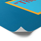 Ethereal Essence: Afrikanische Träume Portrait Mot Poster (Ecke)