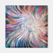 Ethereal Essence - Mosaikkunst Magnet (Vorne)