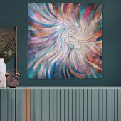 Ethereal Essence - Mosaikkunst Wandteppich