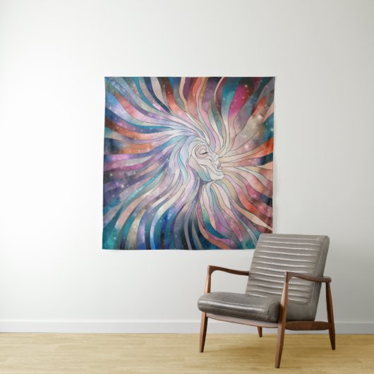 Ethereal Essence - Mosaikkunst Wandteppich (Beispiel)