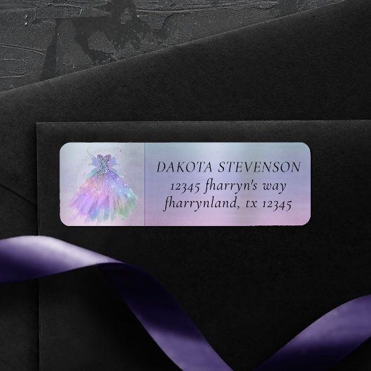 Ethereal Fairy Gown | Rainbow Pastel Ombre