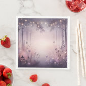Ethereal Fairy Lights Forest Dinner Napkins Serviette (Beispiel)