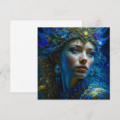 Ethereal Fantasy Art Prinzessin Warrior Mystical (Vorne/Hinten)