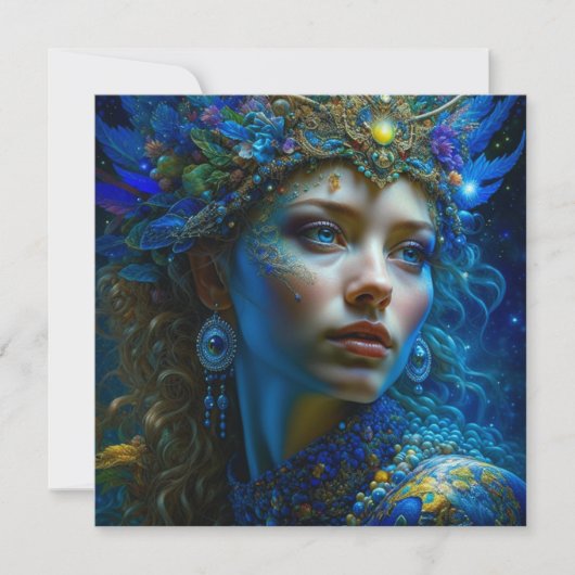 Ethereal Fantasy Art Prinzessin Warrior Mystical (Vorderseite)