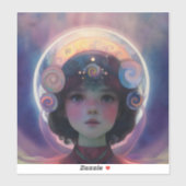 Ethereal Fantasy Celestial Kindergarten Wächter Aufkleber (Blatt)
