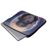 Ethereal Fantasy Celestial Kindergarten Wächter Laptopschutzhülle (Vorne Knopf)