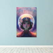 Ethereal Fantasy Celestial Kindergarten Wächter Leinwanddruck (Insitu (Holzboden))