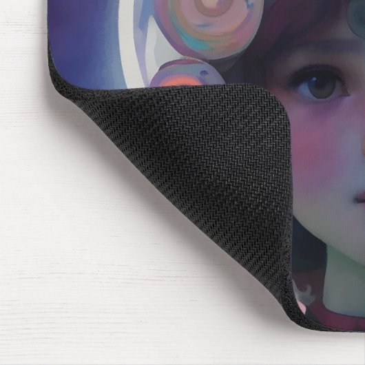 Ethereal Fantasy Celestial Kindergarten Wächter Mousepad (Ecke)