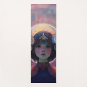 Ethereal Fantasy Celestial Kindergarten Wächter Yogamatte (Vorderseite)