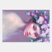 Ethereal Fantasy Fairytale | Hübsche Frauen Geschenkpapier Set (Vorderseite)