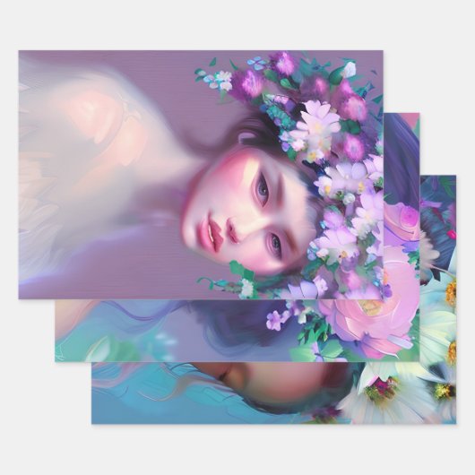 Ethereal Fantasy Fairytale | Hübsche Frauen Geschenkpapier Set (Set)