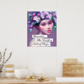Ethereal Fantasy Fairytale | Hübsche Frauen Poster (Küche)