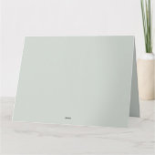 Ethereal Fantasy Goddess in a Watercolor Dream Karte (Rückseite)